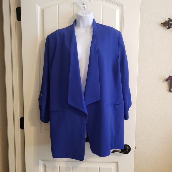 Chelsea & Theodore Jackets & Blazers - 😍HP😍Chelsea & Theodore Blue Jacket NWT